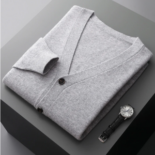 Leonidas | Herren Winter Feine Strickjacke