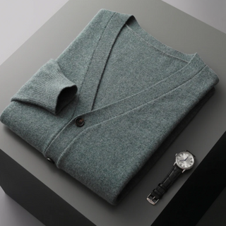Leonidas | Herren Winter Feine Strickjacke