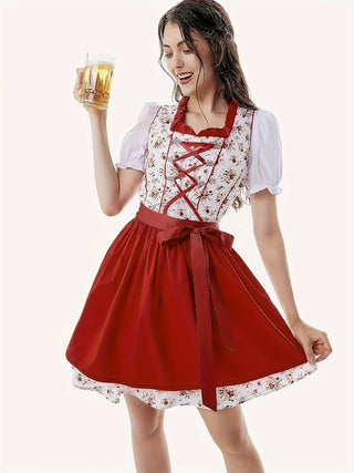 Lilly | Damen Stilvolles Oktoberfest Dirndl | 2025