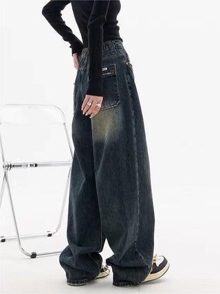 Lockere Damen Baggy-Jeans Mit Oversized-Schnitt | Weit