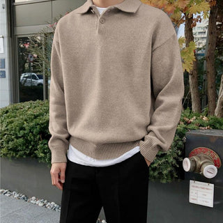 Matthias | Herren Warmer Collegepullover für den Herbst