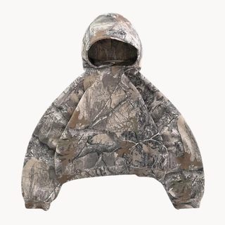 Merrick | Herren Oversize Kapuzenpullover Camo