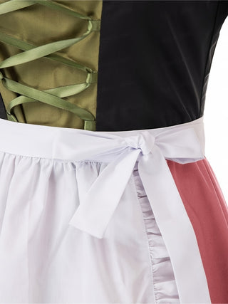 Oktoberfest Damen Dirndl Kleid Kurz Mit Rüschen | 2025