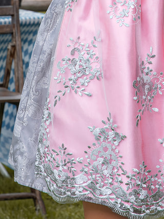 Oktoberfest Damen Dirndl Kleid Mit Stickschürze | 2025
