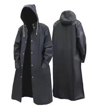 Regenjacke Herren Lang Wasserdicht | Mantelstil