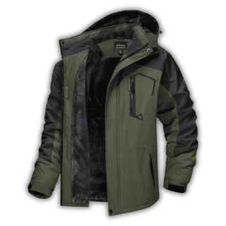Regenjacke Herren Warm Gefüttert | Winterjacke