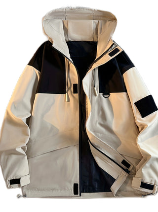 Regenjacke Herren Zweifarbig | Übergangsjacke
