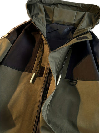 Regenjacke Herren Zweifarbig | Übergangsjacke