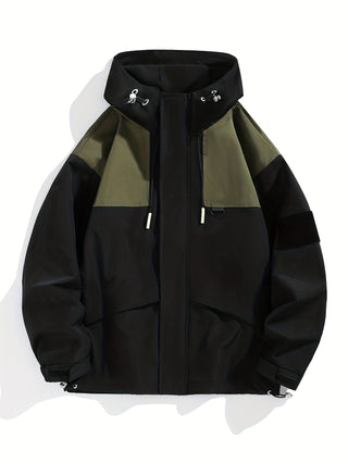 Regenjacke Herren Zweifarbig | Übergangsjacke