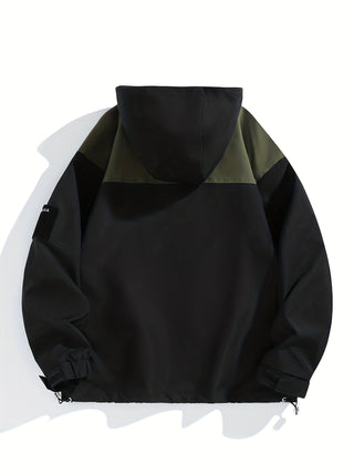 Regenjacke Herren Zweifarbig | Übergangsjacke