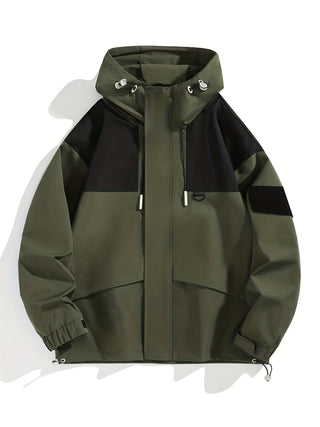 Regenjacke Herren Zweifarbig | Übergangsjacke