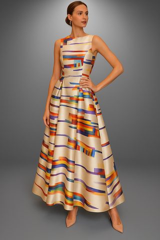Selina | Damen Sommer Elegantes Maxi Kleid