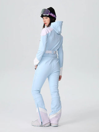 Skianzug Damen Mit Gürtel | Figurbetontes Set