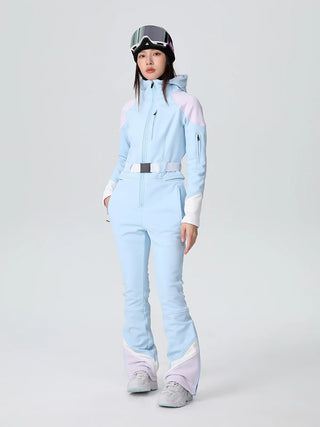 Skianzug Damen Mit Gürtel | Figurbetontes Set