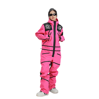 Skianzug Damen Mit Kontrastdetails | Modernes Set