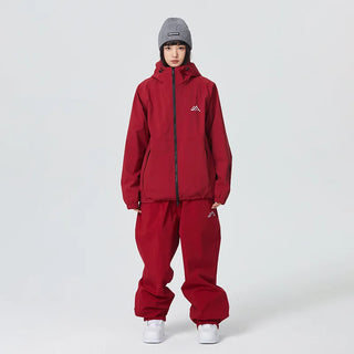 Skianzug Unisex Mit Kapuze | Weites Set