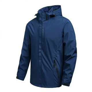 Unisex Softshelljacke Mit Kapuze Und Zipper-Taschen | Regen