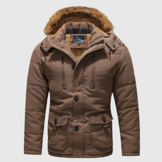 Winter Parka Herren Mit Fellkapuze | Warme Jacke
