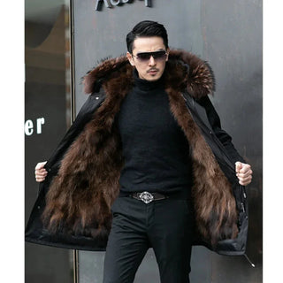 Winter Parka Herren Mit Innenfutter | Langer Mantel