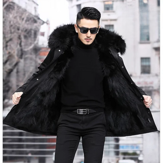 Winter Parka Herren Mit Innenfutter | Langer Mantel